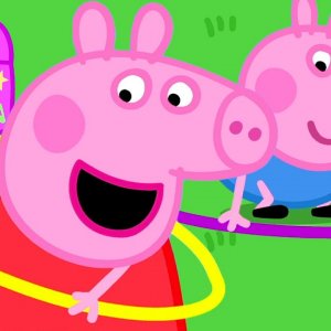 Playing with Hoops! 🐷 | Peppa Pig Official Full Episodes