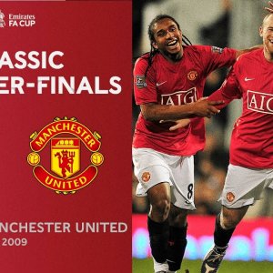FULL MATCH | Tevez Stars as Man Utd Breeze Past Fulham | 2008-09 Quarter-Final | Emirates FA Cup